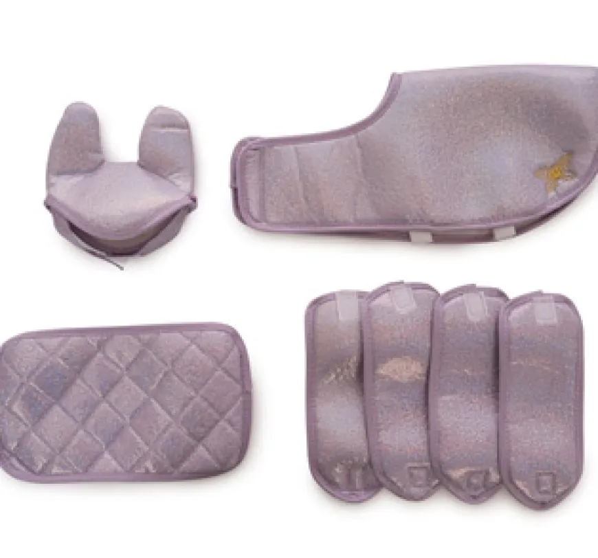 by ASTRUP Hobby Horse Accessoires kleines Pferd 30cm Lila