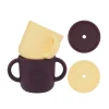 by Lille Vilde Henkeltasse mit Deckel Vanilla & Plum 2er-Set