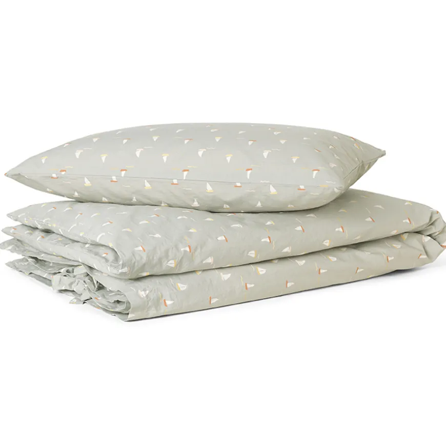 Dear April Joha Bettwu00e4sche Junior 100x135/40x60 cm Sailboats