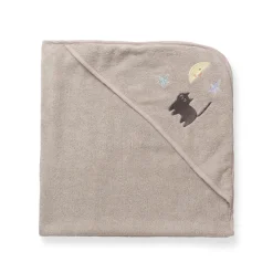 Dear April Petal Baby Kapuzenhandtuch Moon Cat