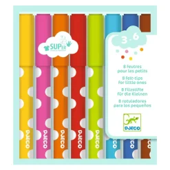 Djeco Dicke Filzstifte 8er-Set