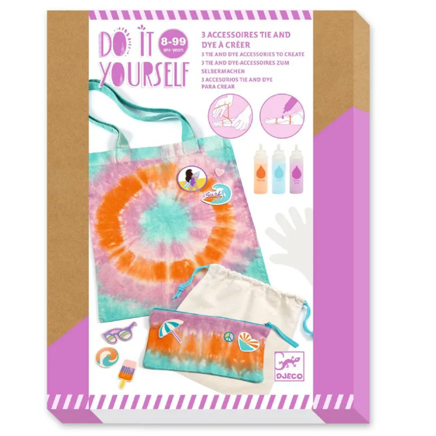 Djeco DIY: Batik-Set Taschen