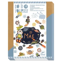 Djeco DIY Tu00fcrschild Weltall