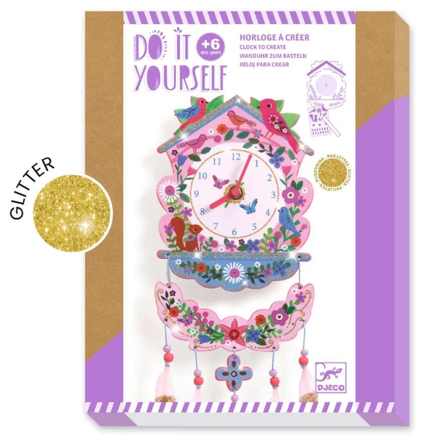 Djeco DIY Wanduhr Kuckuck