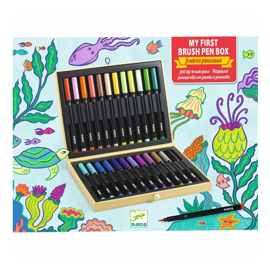 Djeco Farben Filzstifte Box