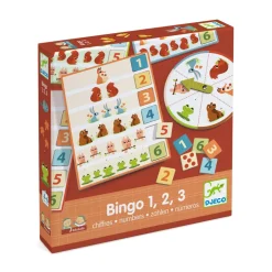Djeco Lernspiel Bingo Zahlen