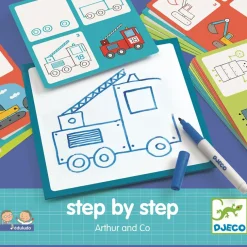 Djeco Lernspiel "Step by Step" Arthur