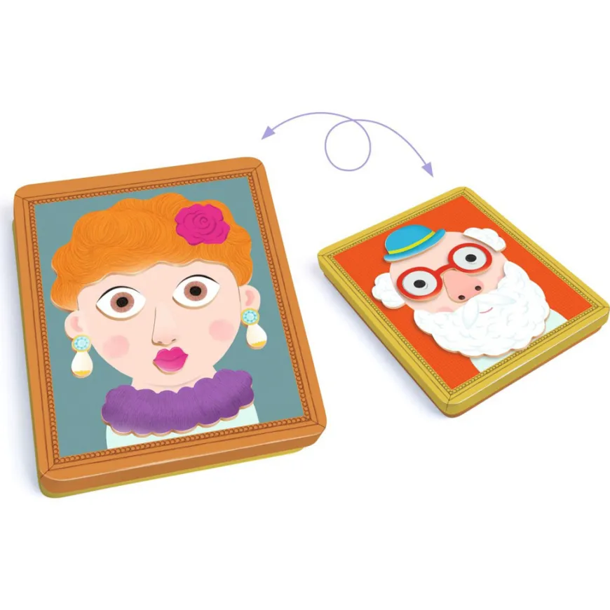 Djeco Magnetspiel Portraits