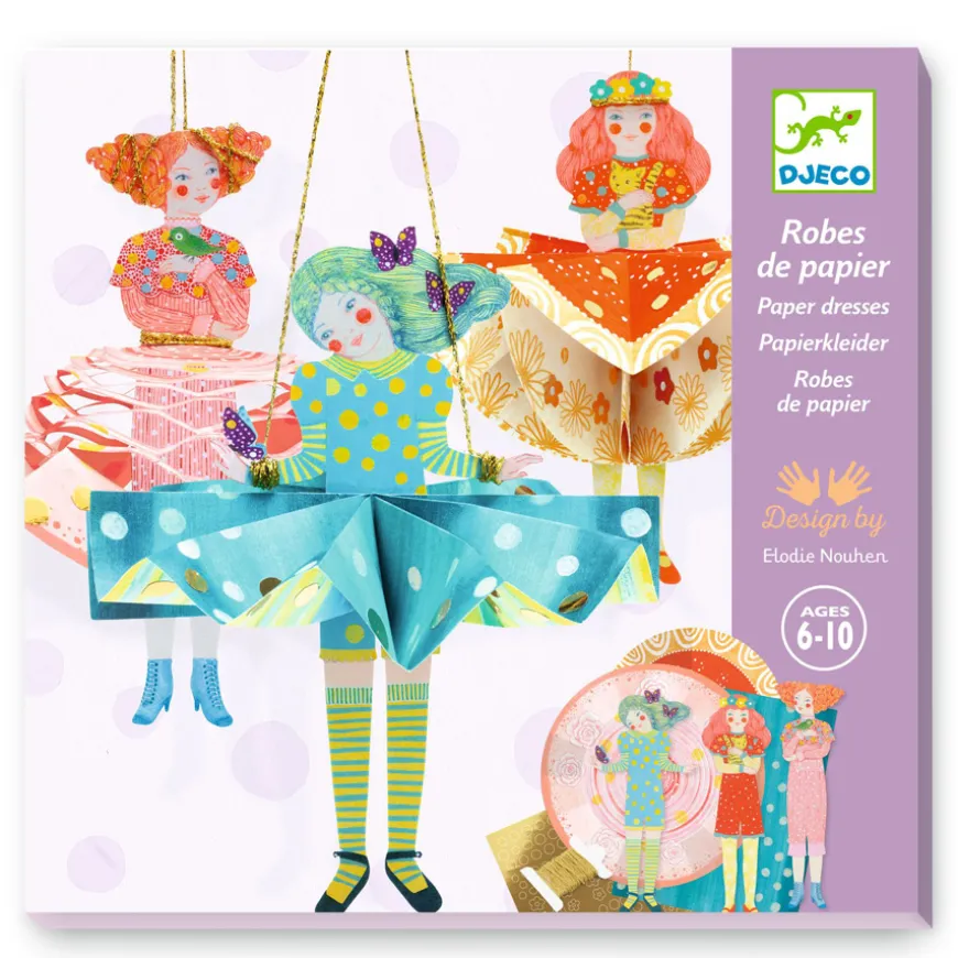 Djeco Papierkunst Papierkleider