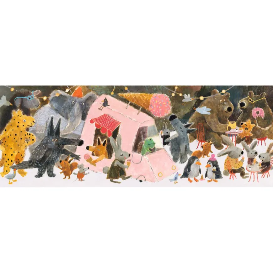 Djeco Puzzle Gallery The Park - 100 Teile