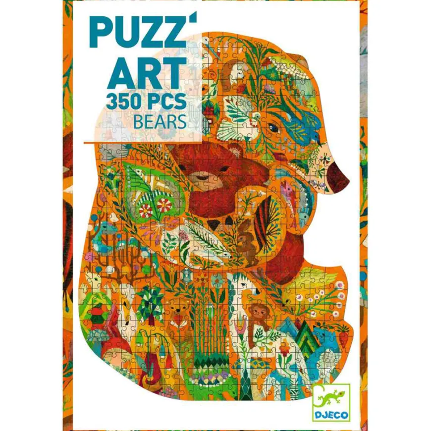 Djeco Puzzle Puzz'Art Bu00e4ren - 350 Teile