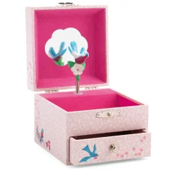 Djeco Schmuckku00e4stchen mit Spieluhr Chaffinch's Melody