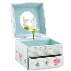 Djeco Schmuckku00e4stchen mit Spieluhr Sweet Rabbit's Song