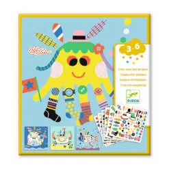 Djeco Stickerbilder Meerestiere