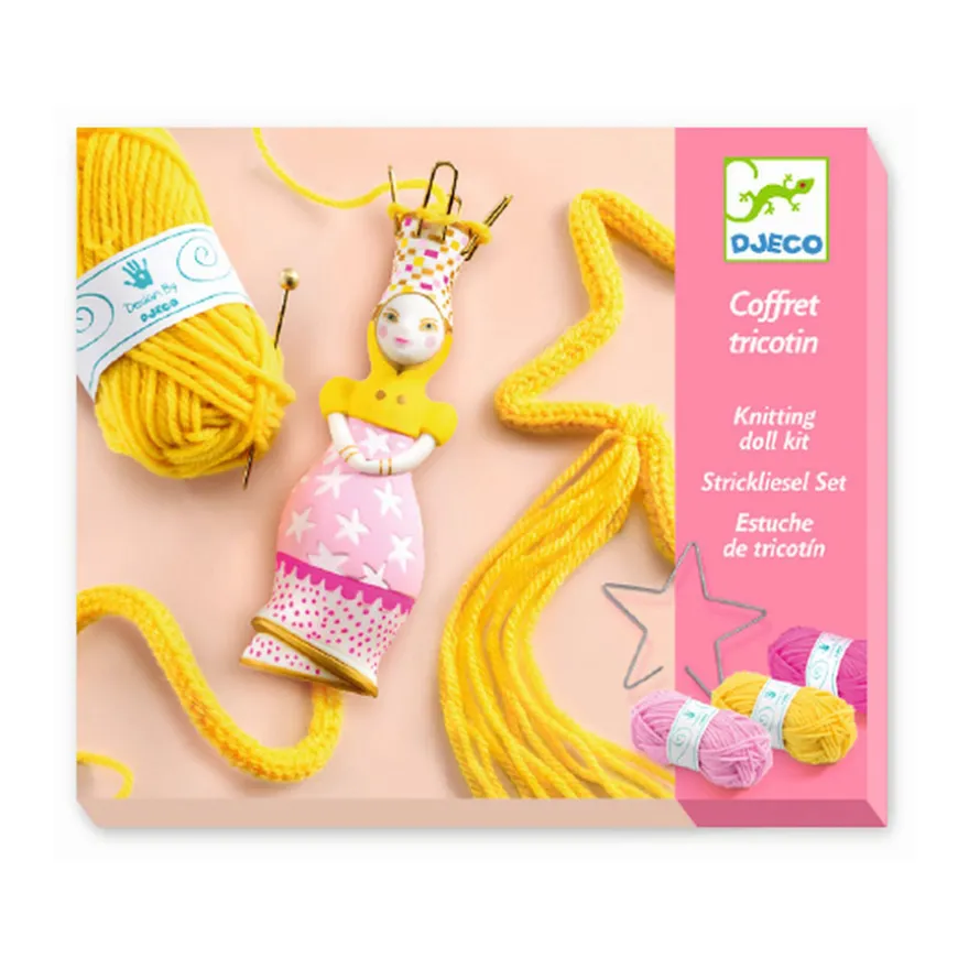 Djeco Wolle Strickliesel Prinzessin