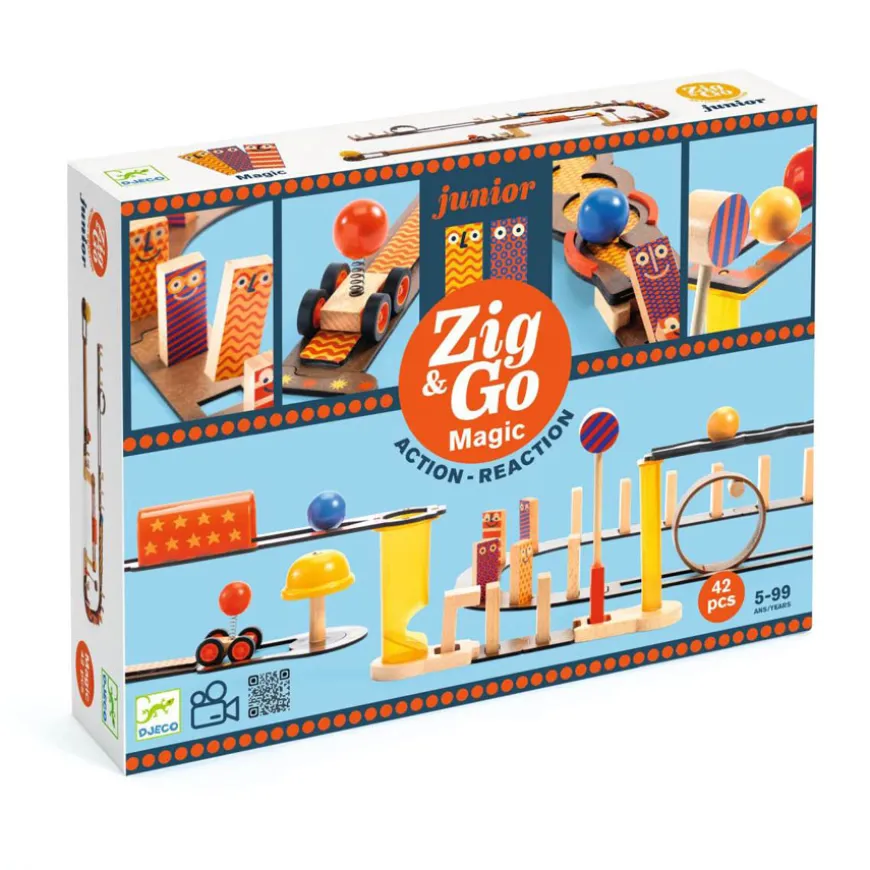 Djeco Zig & Go Junior - Magic - 43 Teile