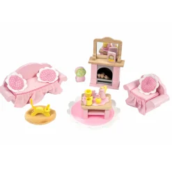 Le Toy Van Puppenhaus Daisylane Wohnzimmer Rosa