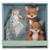 Little Dutch Geschenkset mit Plu00fcschtieren Forest Friends
