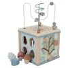 Little Dutch Holz-Aktivitu00e4ten-Wu00fcrfel Forest Friends