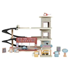 Little Dutch Holzeisenbahn Erweiterung Parkhaus