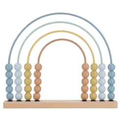 Little Dutch Regenbogen-Abakus Forest Friends blue
