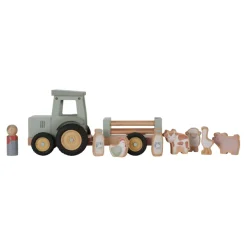 Little Dutch Traktor mit Anhu00e4nger Little Farm