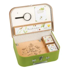 Moulin Roty Botanik-Koffer mit Zubehu00f6r