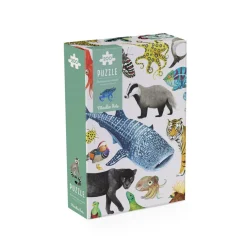 Moulin Roty Puzzle Tiere der Welt 200-teilig