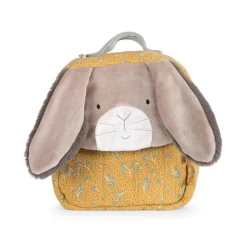 Moulin Roty Rucksack Trois Lapins Ocker