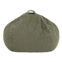 Nobodinoz Sitzsack Rund Gequiltet Landscape Vetiver