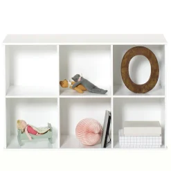 Oliver Furniture Wood Wand-Regal 3 x 2 Horizontal