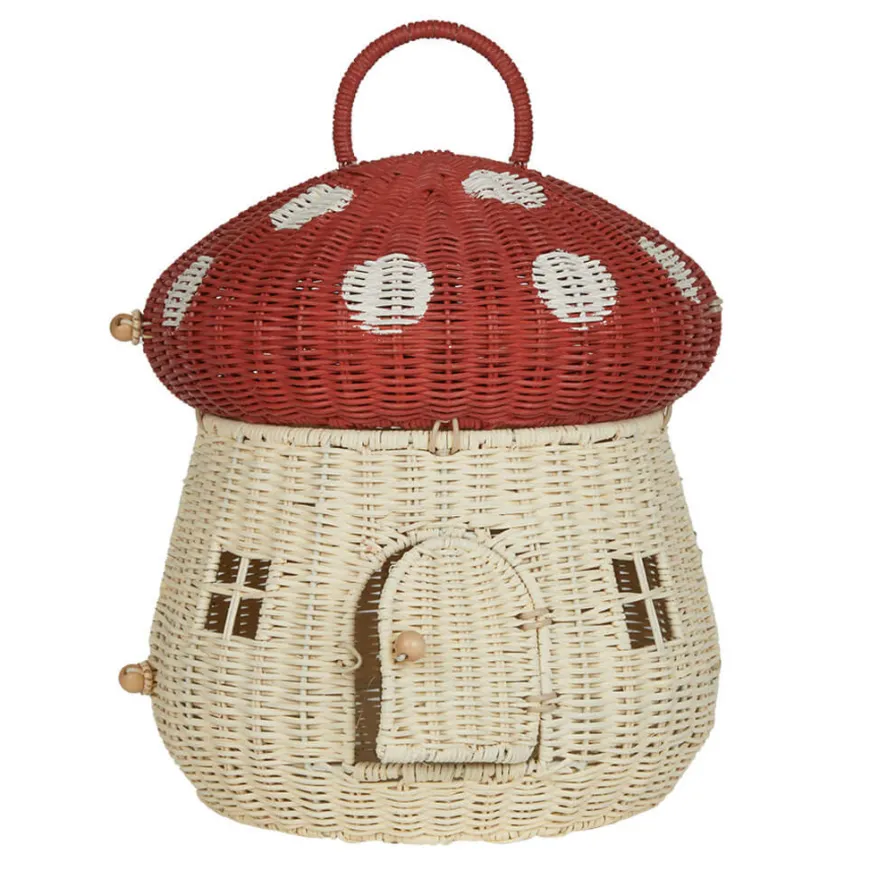 Olli Ella Puppenhaus Pilz Red