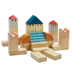 PlanToys Holzklu00f6tze Burg