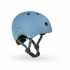 Scoot and Ride LED-Helm XXS - S steel