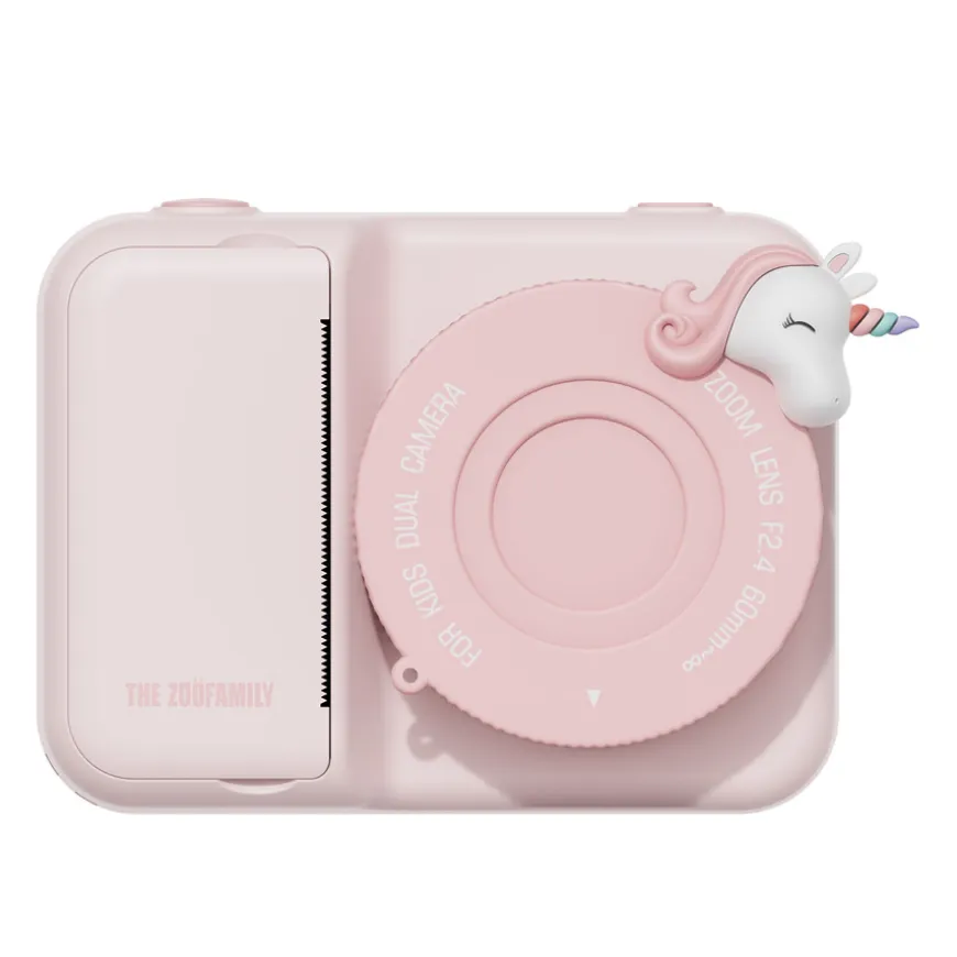 The Zoofamily Kinderkamera Zoo print unicorn
