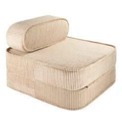 Wigiwama Kindersessel ausklappbar Brown Sugar Flip Chair Cord