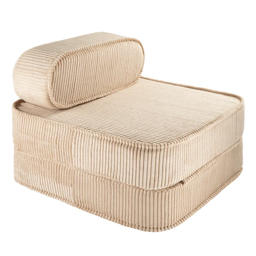 Wigiwama Kindersessel ausklappbar Brown Sugar Flip Chair Cord