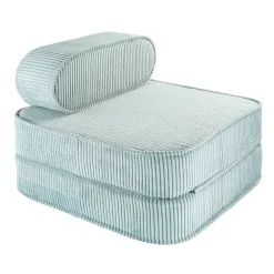 Wigiwama Kindersessel ausklappbar Peppermint Green Flip Chair Cord