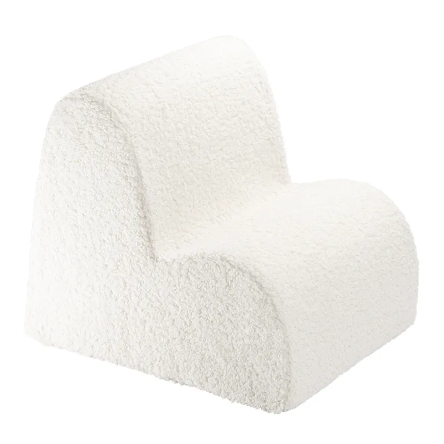 Wigiwama Kindersessel Cream White Cloud Chair Teddy