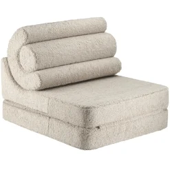 Wigiwama Kindersessel/Matratze Flipster Biscuit Teddy