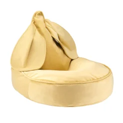 Wigiwama Kindersitzsack Salted Caramel Bunny Samt