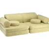 Wigiwama modulares Kindersofa Matcha Teddy