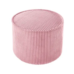 Wigiwama Pouf Pink Mousse Cord